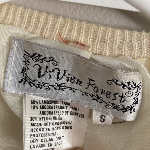 70’s vintage Vivien Forest beaded cardigan - Picture 3 of 9